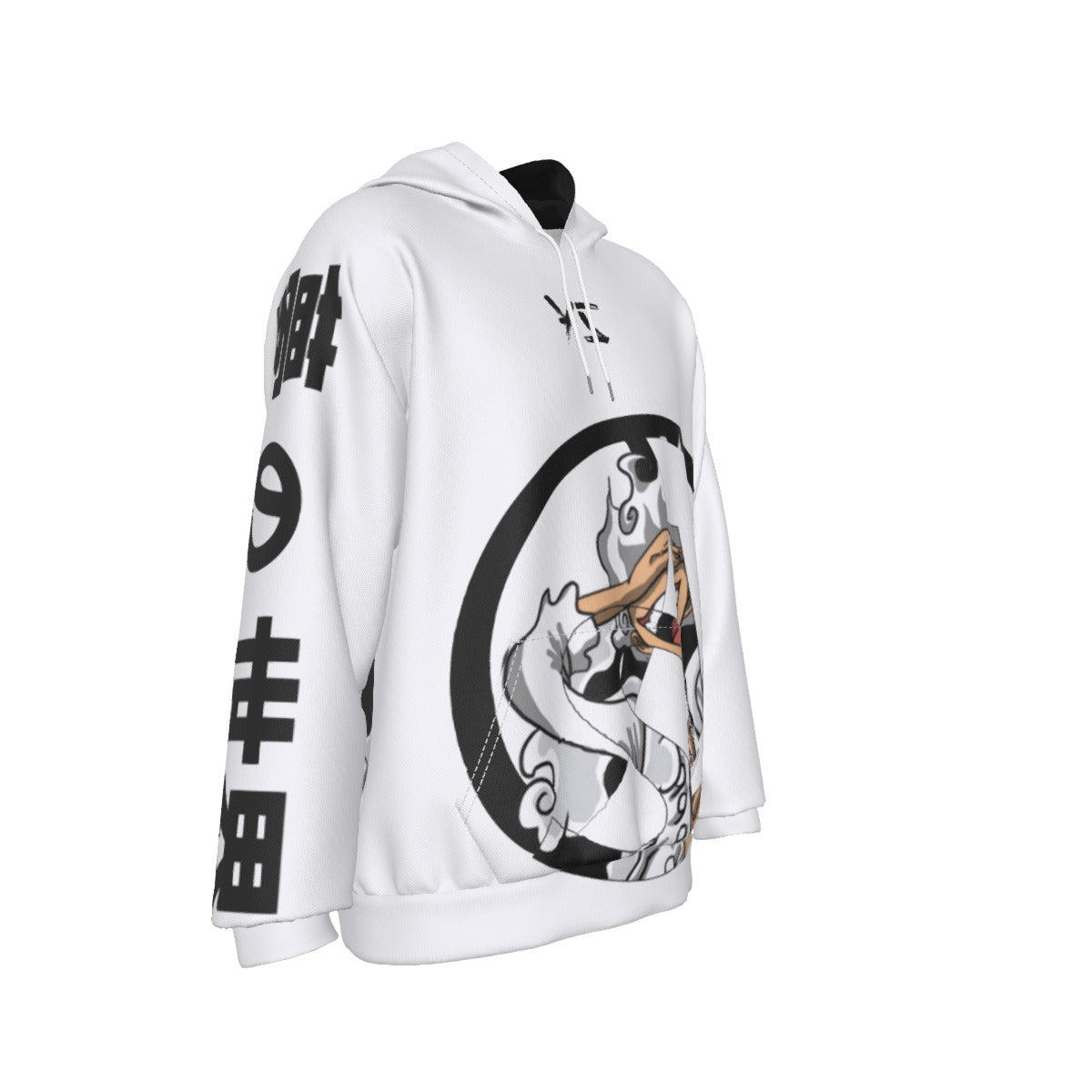 Gear 5 Luffy Yume no sekai Logo Fleece Hoodie